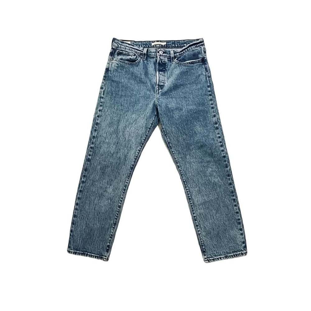 Levi's Premium Wedgie Straight Women's Jeans W31 L28 Acid Wash Denim